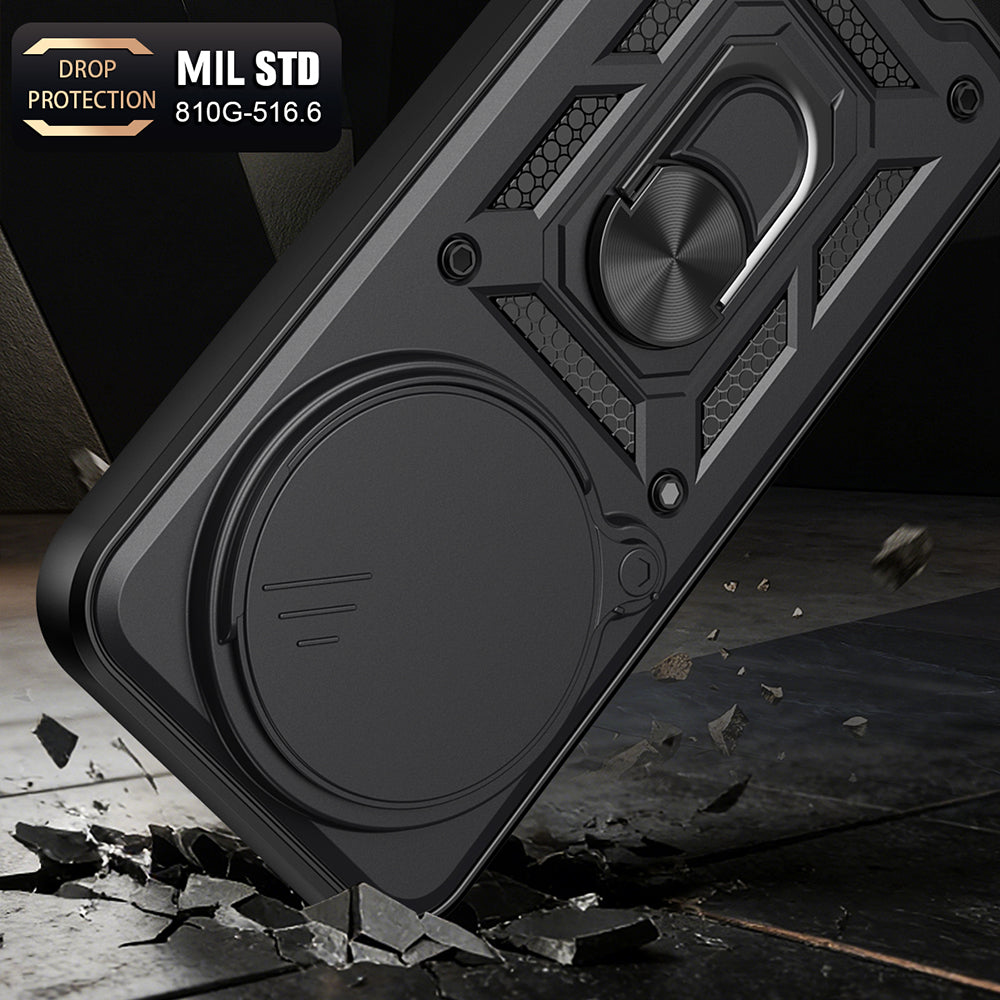 Pouzdro pro Xiaomi 17 Ultra, Techsuit, CamShield, Černá