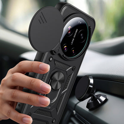 Pouzdro pro Xiaomi 17 Ultra, Techsuit, CamShield, Černá