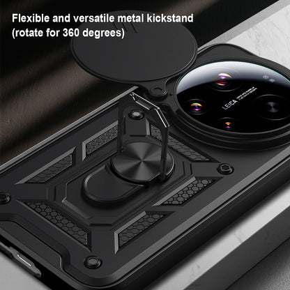 Pouzdro pro Xiaomi 17 Ultra, Techsuit, CamShield, Černá