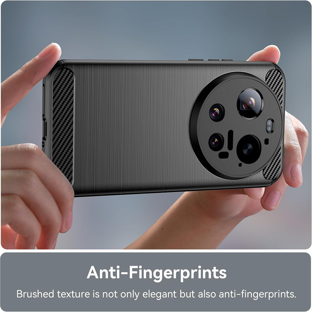 Pouzdro pro Xiaomi 17 Ultra, Techsuit, Carbon, Modrá