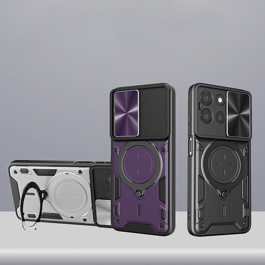 Pouzdro pro Xiaomi 17T Pro, Techsuit, CamGuard Pro, červené
