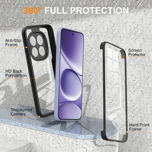 Pouzdro pro Xiaomi 17T Pro, Techsuit, ColorVerse 360, Černé