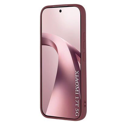 Case for Xiaomi 17T, Techsuit, SoftFlex, Burgundy