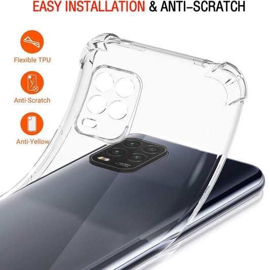 Pouzdro pro Xiaomi Mi 10 Lite 5G, Techsuit, Odolné proti nárazům, Průhledné
