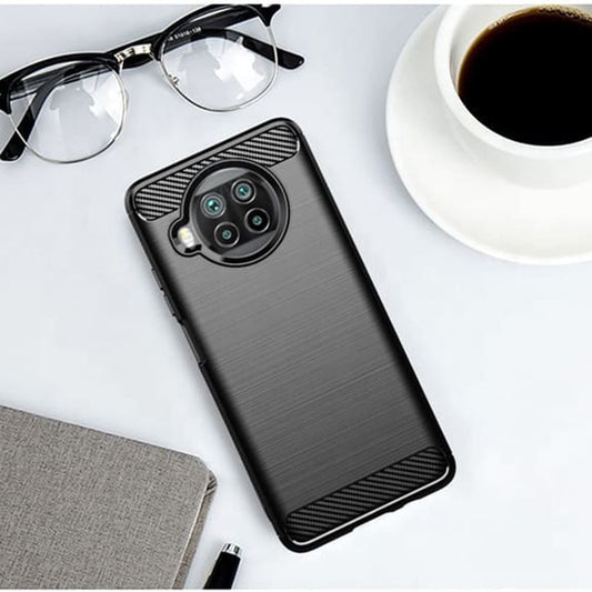 Pouzdro pro Xiaomi Mi 10T Lite 5G, Techsuit, Carbon, Černé