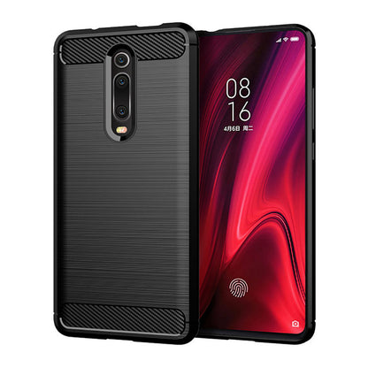 Pouzdro pro Xiaomi Mi 9T Pro / 9T / Redmi K20 Pro / K20, Techsuit, Carbon, Černé