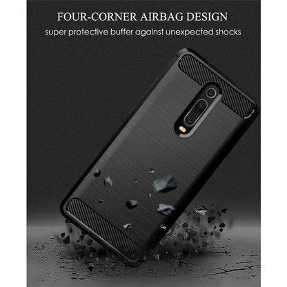 Pouzdro pro Xiaomi Mi 9T Pro / 9T / Redmi K20 Pro / K20, Techsuit, Carbon, Černé