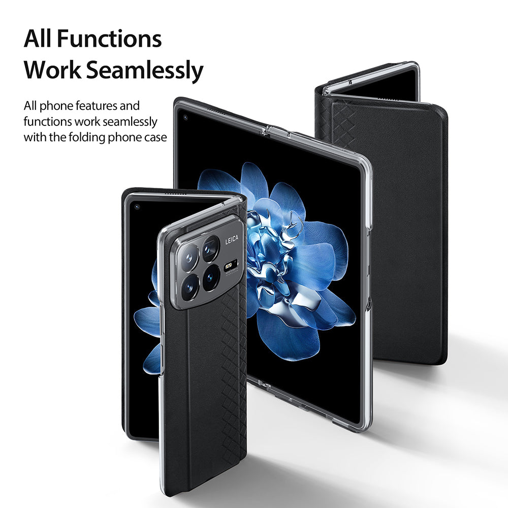 Pouzdro pro Xiaomi Mix Fold 4, DUX DUCIS, Bril, Růžové