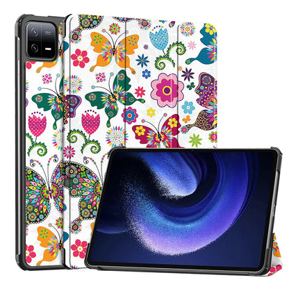 Pouzdro pro Xiaomi Pad 6 / 6 Pro, Techsuit, FoldPro Butterfly, vícebarevné