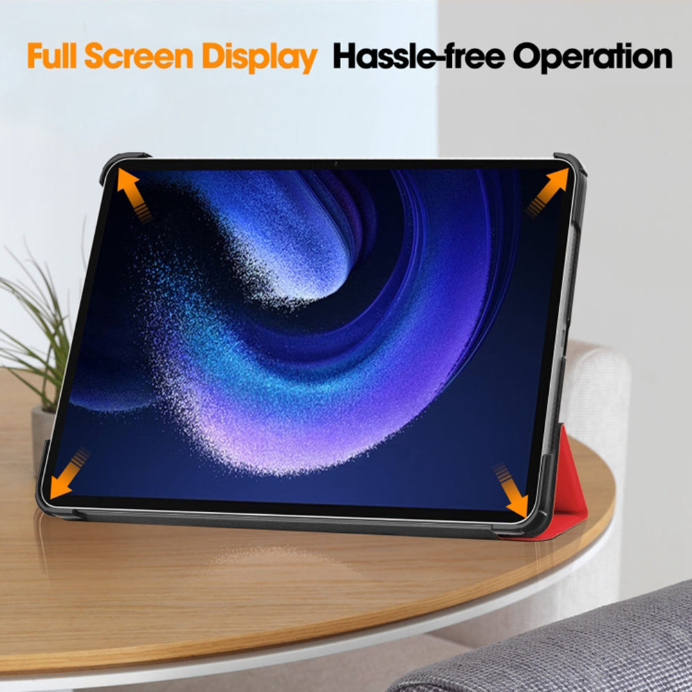 Pouzdro pro Xiaomi Pad 6 / 6 Pro, Techsuit, FoldPro, červené