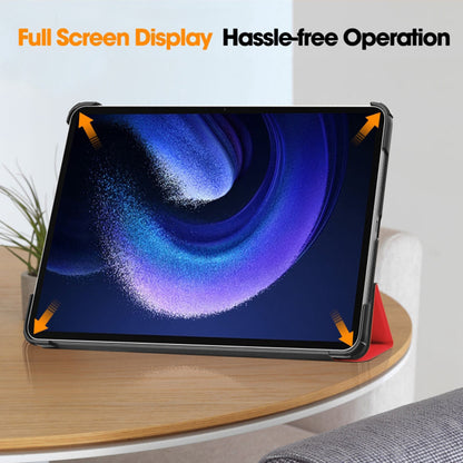Pouzdro pro Xiaomi Pad 6 / 6 Pro, Techsuit, FoldPro, červené