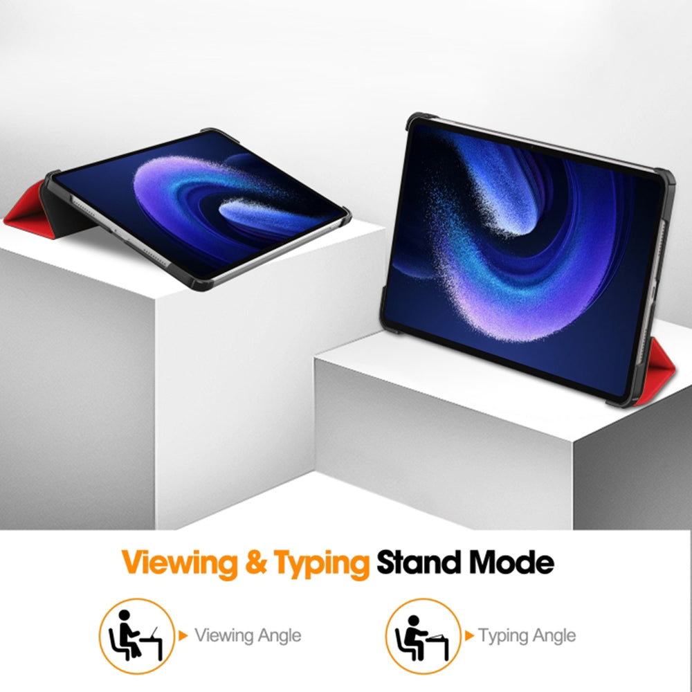Pouzdro pro Xiaomi Pad 6 / 6 Pro, Techsuit, FoldPro, červené