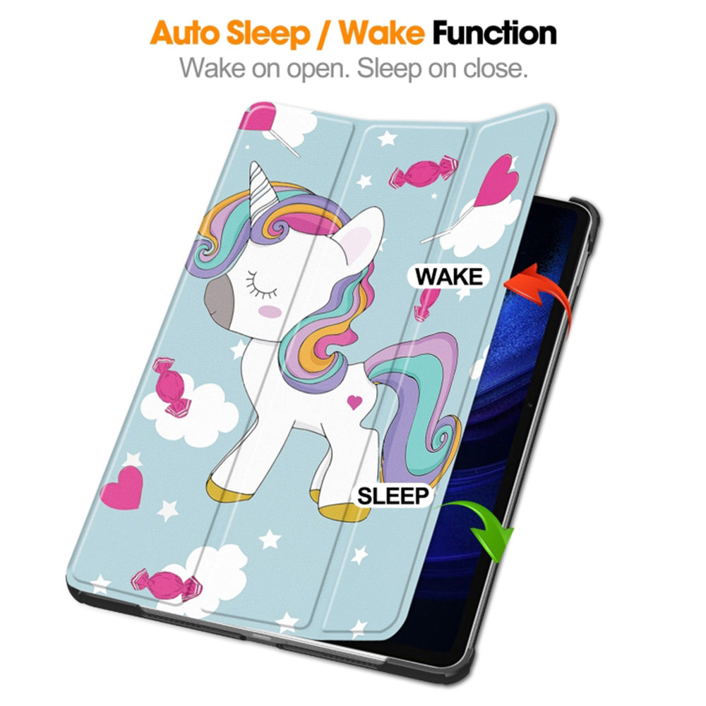 Pouzdro pro Xiaomi Pad 6 / 6 Pro, Techsuit, FoldPro Unicorn, vícebarevné