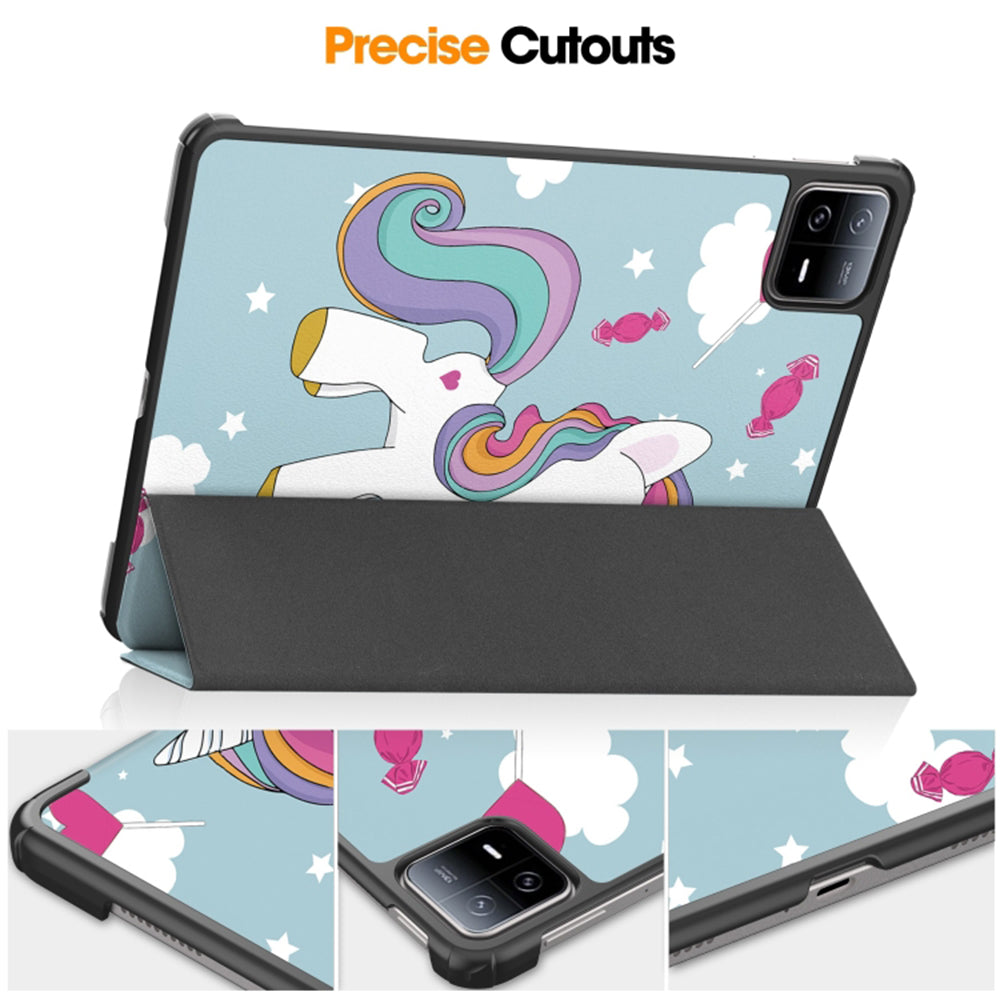 Pouzdro pro Xiaomi Pad 6 / 6 Pro, Techsuit, FoldPro Unicorn, vícebarevné