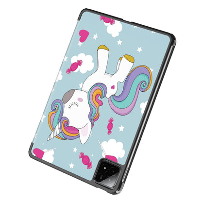 Pouzdro pro Xiaomi Pad 6S Pro 12.4, Techsuit, FoldPro Unicorn, vícebarevné