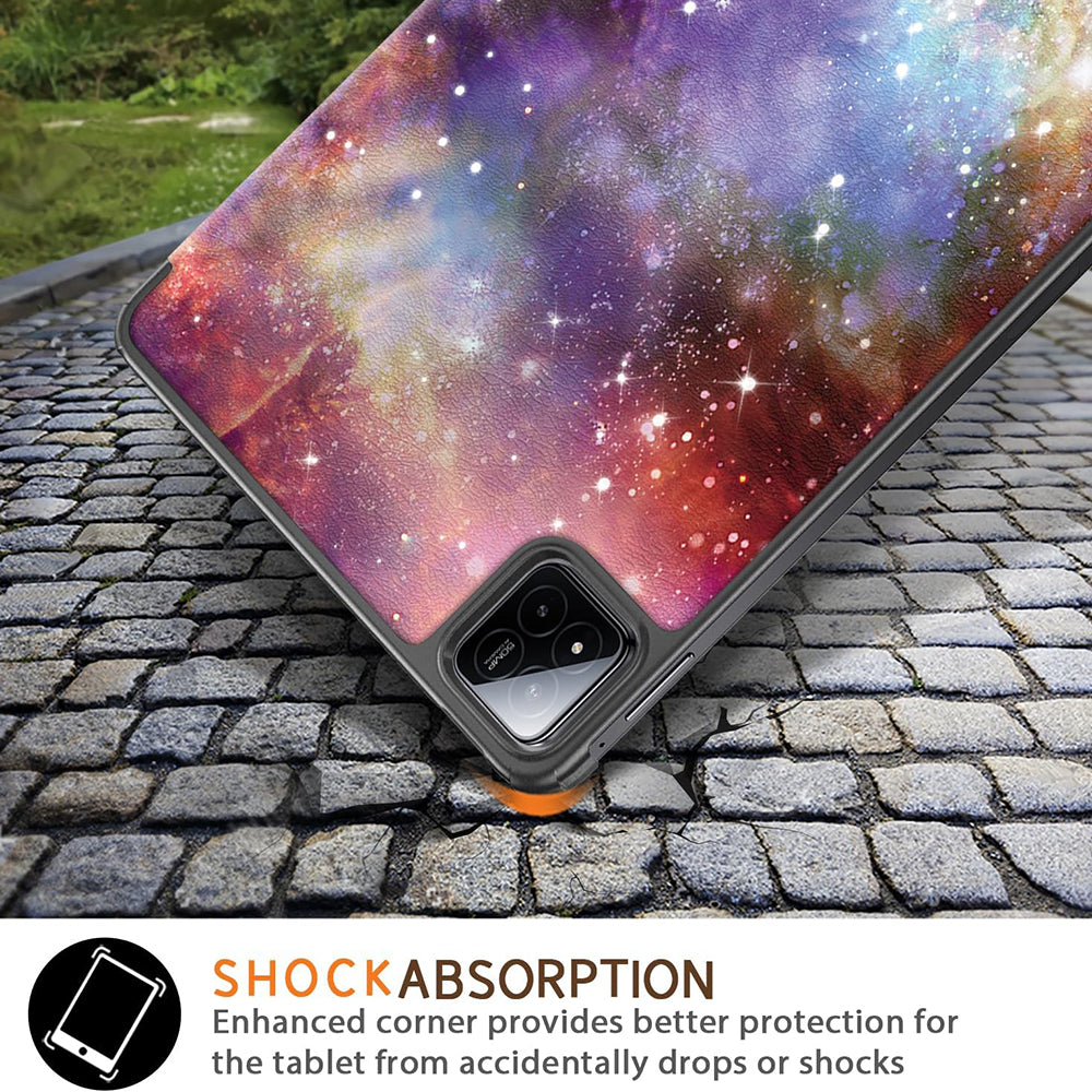 Case for Xiaomi Pad 7 / 7 Pro, Techsuit, FoldPro Galaxy, Multicolor