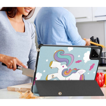 Pouzdro pro Xiaomi Pad 7 / 7 Pro, Techsuit, FoldPro Unicorn, vícebarevné