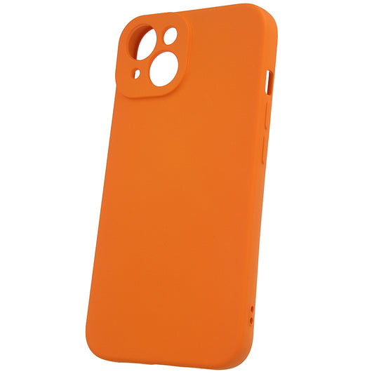 Pouzdro pro Xiaomi Poco M6 / Redmi 13C 5G, OEM, silikonové, oranžové