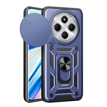 Pouzdro pro Xiaomi Poco C75 / Redmi 14C, Techsuit, CamShield, Modré