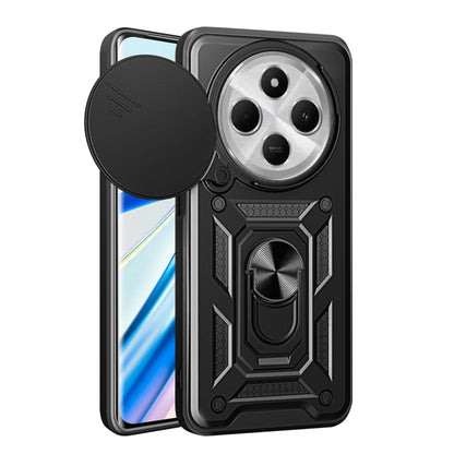 Pouzdro pro Xiaomi Poco C75 / Redmi 14C, Techsuit, CamShield, Černé