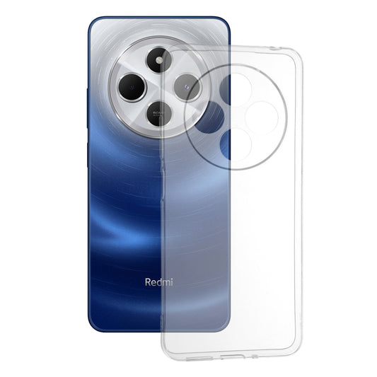 Pouzdro pro Xiaomi Poco C75 / Redmi 14C, Techsuit, Průhledné, Transparentní