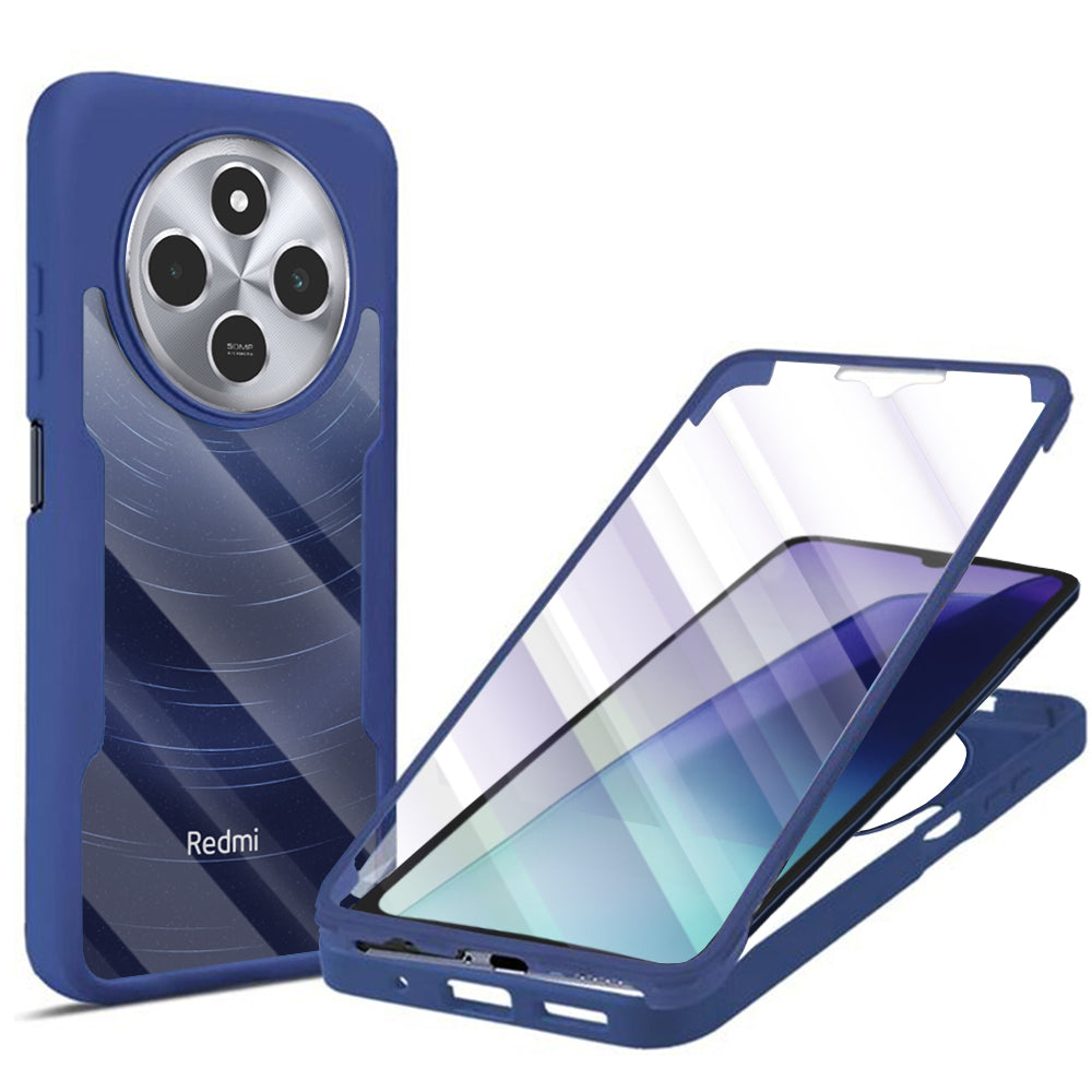 Pouzdro pro Xiaomi Poco C75 / Redmi 14C, Techsuit, ColorVerse 360, Modrá