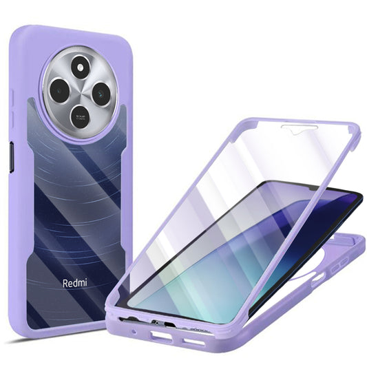 Pouzdro pro Xiaomi Poco C75 / Redmi 14C, Techsuit, ColorVerse 360, Fialové