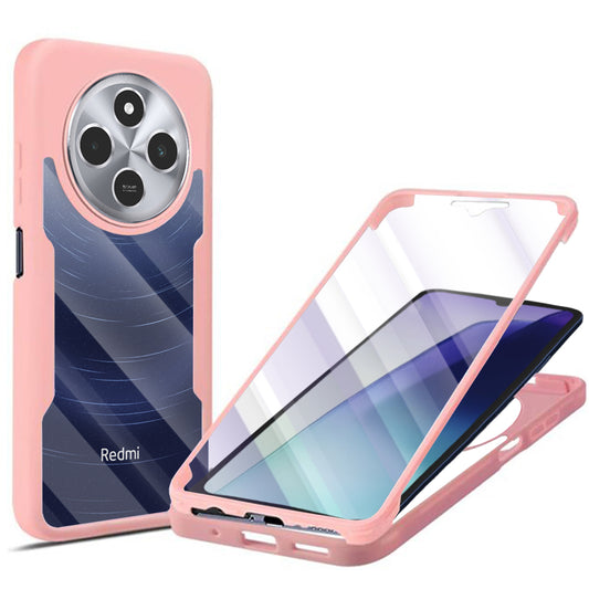 Pouzdro pro Xiaomi Poco C75 / Redmi 14C, Techsuit, ColorVerse 360, Růžové