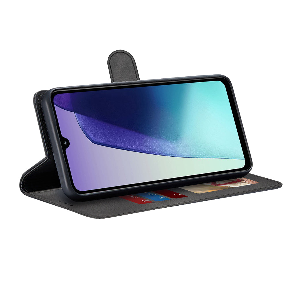 Pouzdro pro Xiaomi Poco C75 / Redmi 14C, Techsuit, Diary Book, Černé