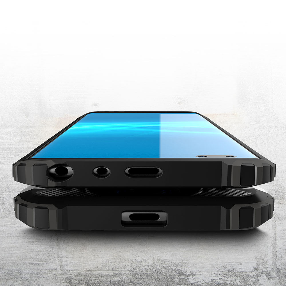 Pouzdro pro Xiaomi Poco C75 / Redmi 14C, Techsuit, Hybrid Armor, Černé