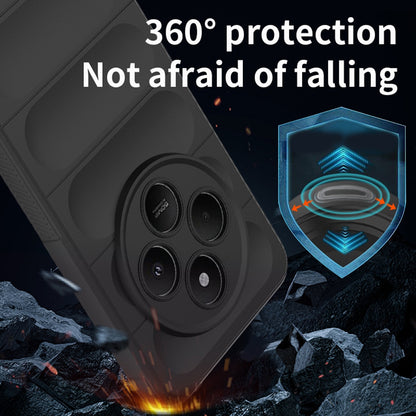 Pouzdro pro Xiaomi Poco C75 / Redmi 14C, Techsuit, Magic Shield, vínové