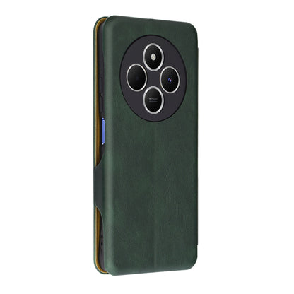 Pouzdro pro Xiaomi Poco C75 / Redmi 14C, Techsuit, Safe Wallet Plus, Zelená.