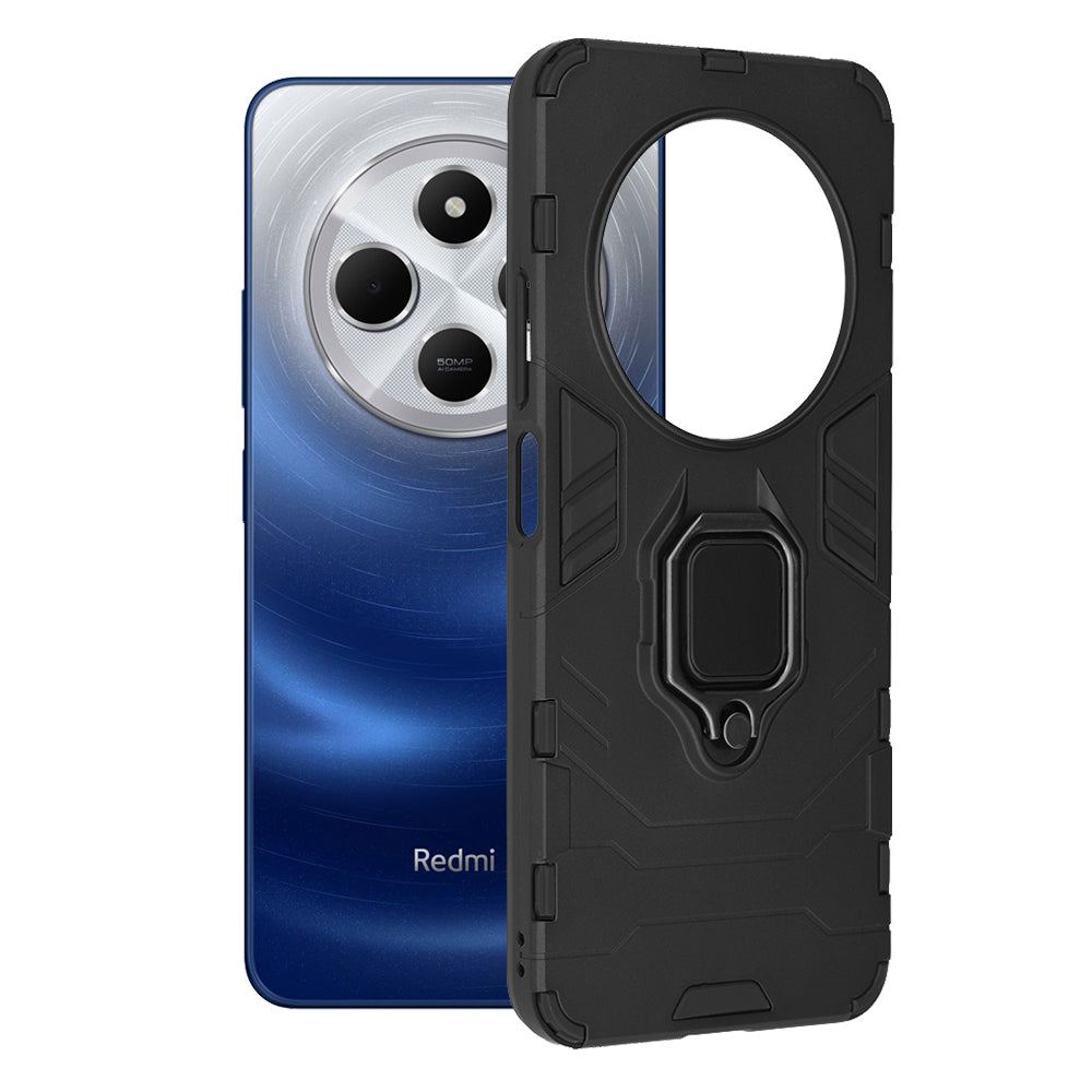 Pouzdro pro Xiaomi Poco C75 / Redmi 14C, Techsuit, Shield, Černá