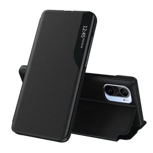 Pouzdro pro Xiaomi Poco F3 / Mi 11i, Techsuit, eFold, Černé