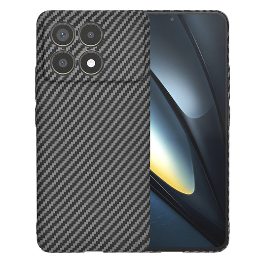 Pouzdro pro Xiaomi Poco F6 Pro, Techsuit, Carbonite FiberShell, Černé