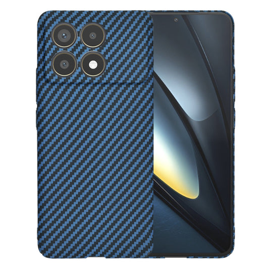 Pouzdro pro Xiaomi Poco F6 Pro, Techsuit, Carbonite FiberShell, Tyrkysové