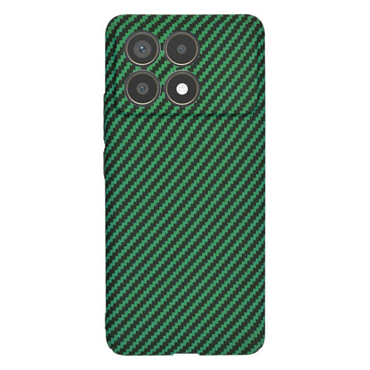 Pouzdro pro Xiaomi Poco F6 Pro, Techsuit, Carbonite FiberShell, Zelené