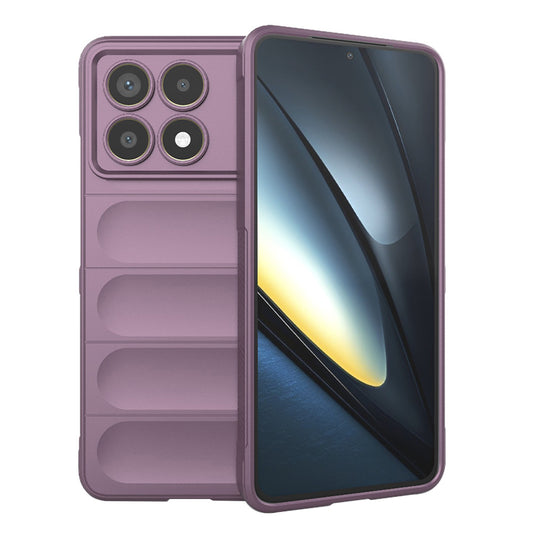 Pouzdro pro Xiaomi Poco F6 Pro, Techsuit, Magic Shield, Fialové