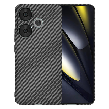 Pouzdro pro Xiaomi Poco F6, Techsuit, Carbonite FiberShell, Černé