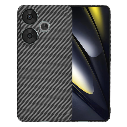 Pouzdro pro Xiaomi Poco F6, Techsuit, Carbonite FiberShell, Černé