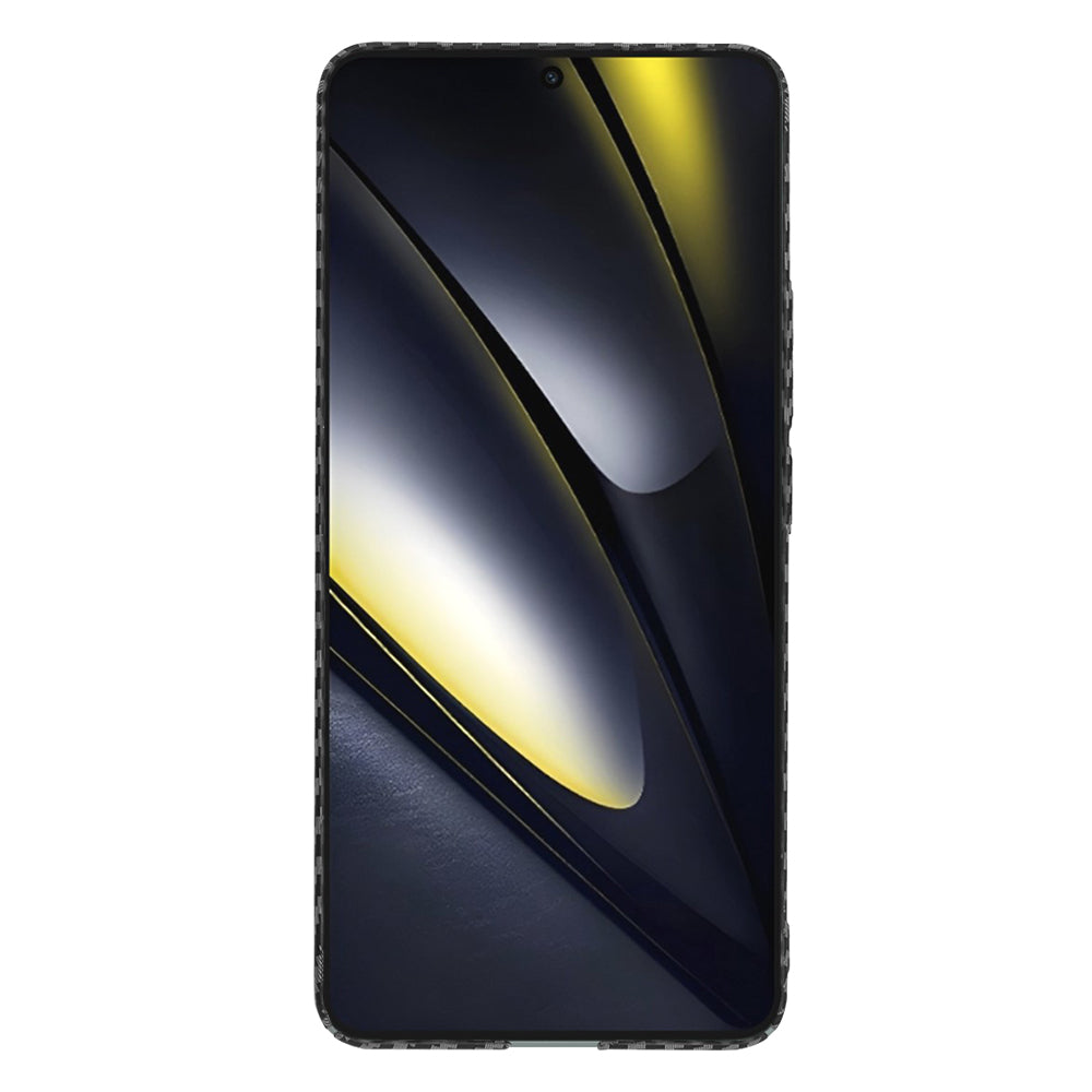 Pouzdro pro Xiaomi Poco F6, Techsuit, Carbonite FiberShell, Černé