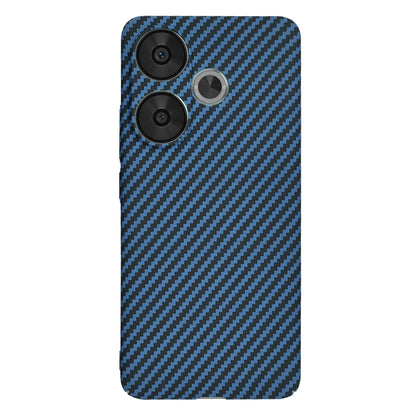 Pouzdro pro Xiaomi Poco F6, Techsuit, Carbonite FiberShell, Tyrkysové