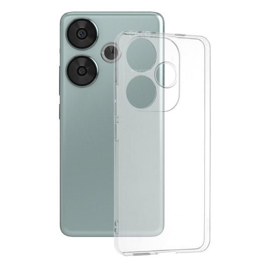Pouzdro pro Xiaomi Poco F6, Techsuit, Průhledné, Transparentní