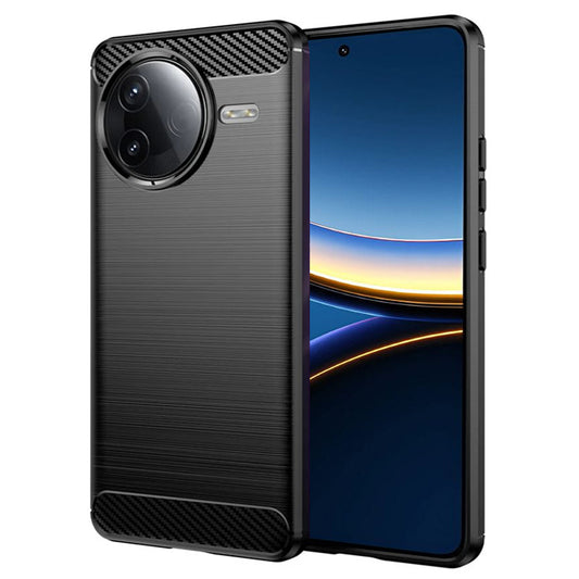 Pouzdro pro Xiaomi Poco F7 Pro, Techsuit, Carbon, Černé