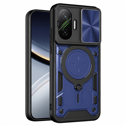 Pouzdro pro Xiaomi Poco F7, Techsuit, CamGuard Pro, Modré
