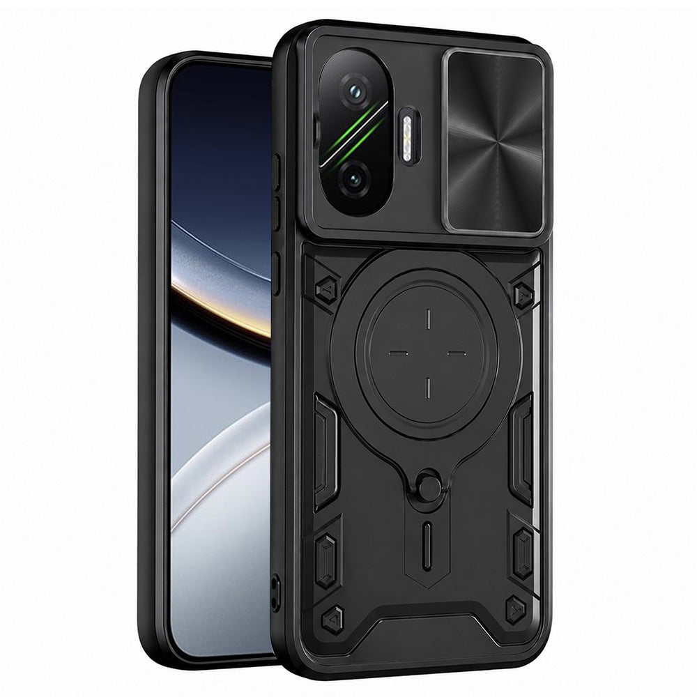 Pouzdro pro Xiaomi Poco F7, Techsuit, CamGuard Pro, Černé