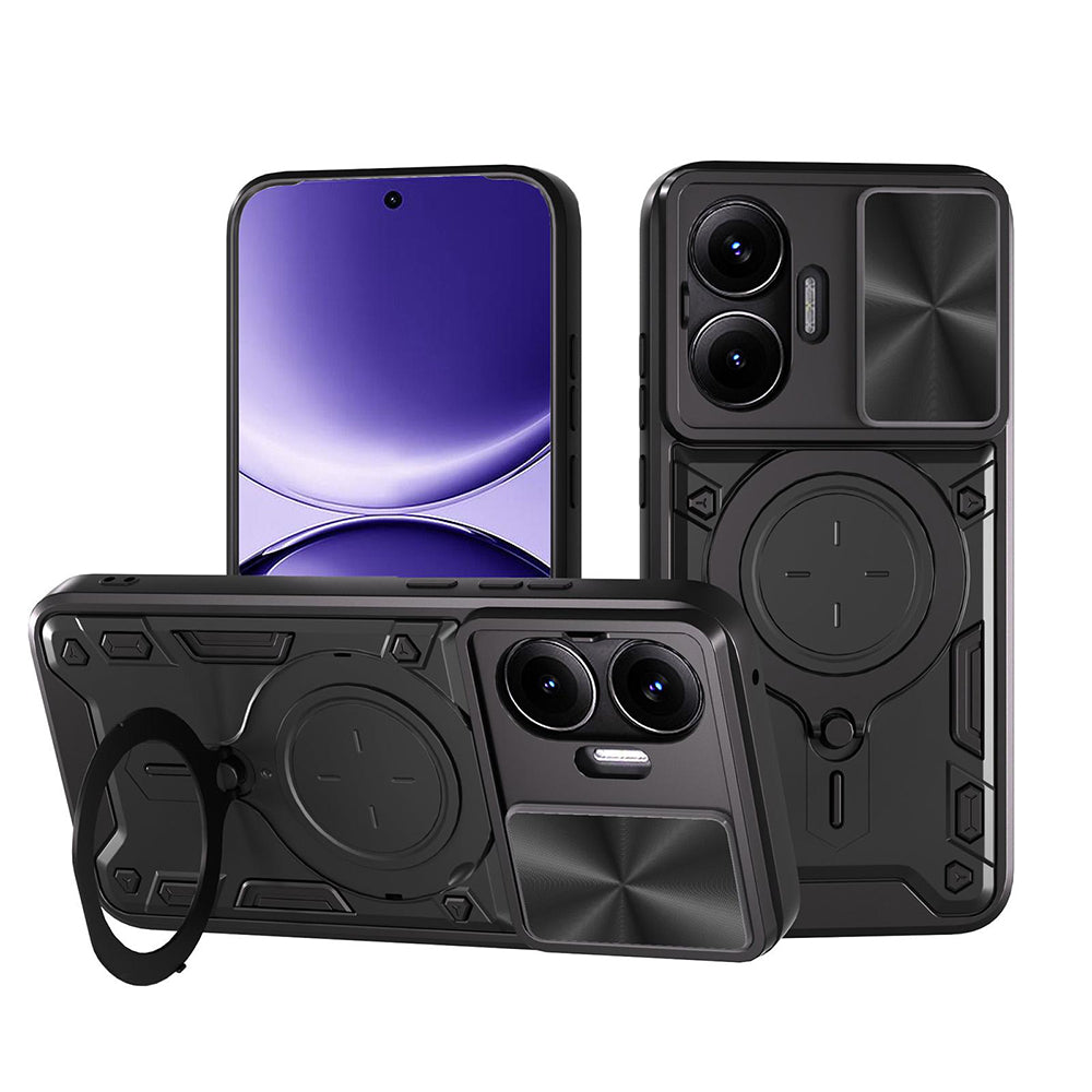 Pouzdro pro Xiaomi Poco F7, Techsuit, CamGuard Pro, Černé