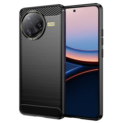 Pouzdro pro Xiaomi Poco F7 Ultra, Techsuit, Carbon, Černá