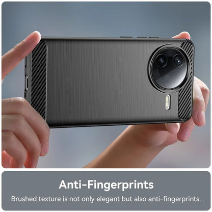 Pouzdro pro Xiaomi Poco F7 Ultra, Techsuit, Carbon, Černá