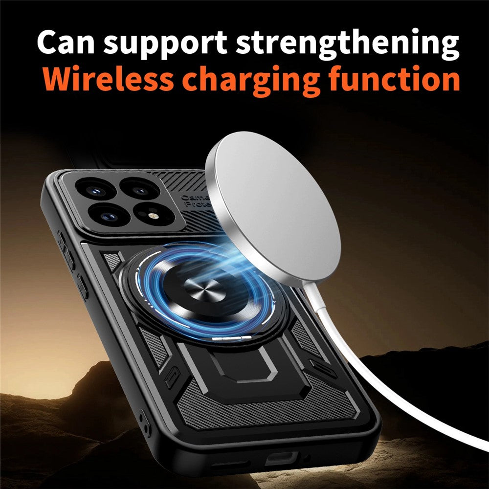 Pouzdro pro Xiaomi Poco F8 Pro, Techsuit, RuggedCam, Modrá